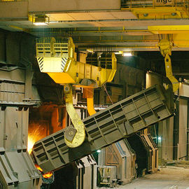 Ladle Foundry Double Girder Overhead Crane , Casting Steel Mill 50 Ton Bridge Crane