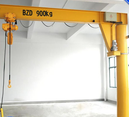 Elektrische Säule der Hebemaschinen-5T brachte Jib Crane Free Standing an