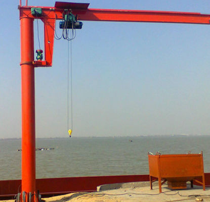 Das Luven der Säule 270° brachte Jib Crane Span 4.5m~6m an
