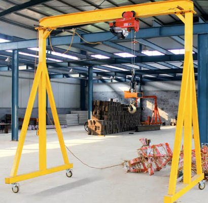 Ton Portable Gantry Crane Electric-Kettenhebemaschine des Leichtgewichtler-5