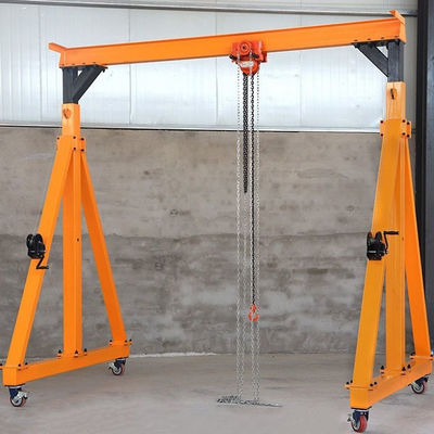 Mobile Hebemaschinen-Aluminiumlaufkatze Bock-Crane Spans 3M-10m